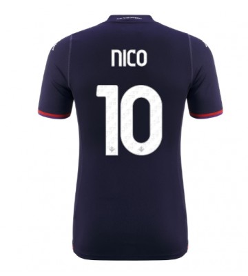 Fiorentina Nicolas Gonzalez #10 Tercera Equipación 2023-24 Manga Corta